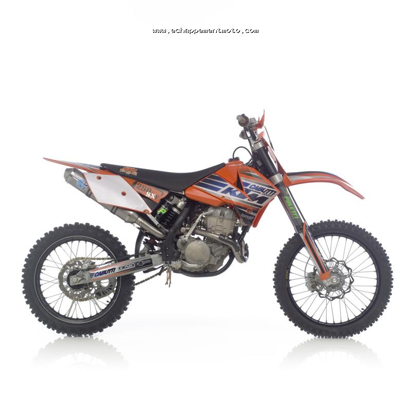 echappement moto CROSS KTM 250 SX 06 leovince echappement moto CROSS KTM 250 SX 06 leovince